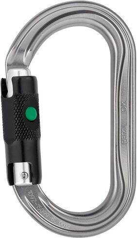 PETZL P11 8BN Delta Triangular Steel Quick Link, 8 mm, Black in Saudi Arabia