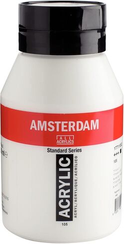 Amsterdam T1771-735-2 Tarrence 468276 Acrylic Color, Oxide Black, 33.8 fl oz (1000 ml) in Kuwait