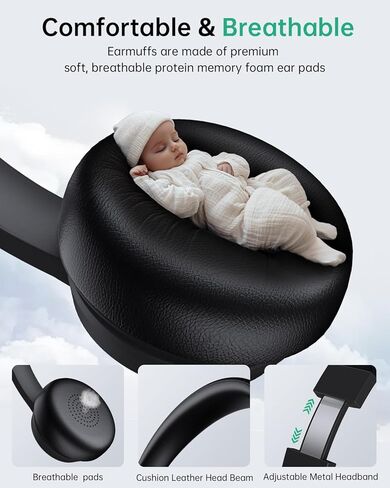 Wireless Headset with Mic for Work (Red) in Kuwait