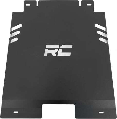 Rough Country Catalytic Converter Shield for Ford F-150 2WD/4WD (2015-2024) - Anti Theft Skid Plate, 14-Gauge Steel, Bolt-On Protection & Powder-Coated Finish in Saudi Arabia