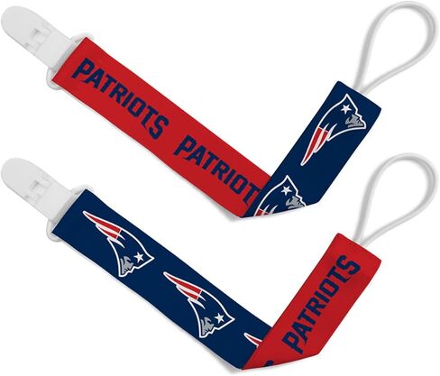 BabyFanatic Officially Licensed Unisex Pacifier Clip 2-Pack - NFL Pittsburgh Steelers - Officially Licensed Baby Apparel in Saudi Arabia