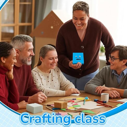 Amylove 48 Pack Craft Foam Blocks 4x4x2 Non Squishy Square White Flower Foam Cubes Sculpting EPS Polystyrene Block for DIY Christmas School Kids Floral Arrangement Modeling Sculpture Art Project in Kuwait