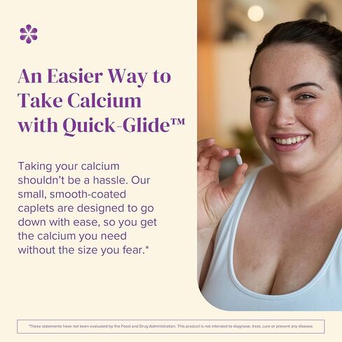Barimelts Quick-Glide™ Calcium - 120 Smooth-Coated Caplets (1-Month Supply) - Bariatric Calcium Supplements for Women Support Bone Health After Bariatric Surgery in Kuwait