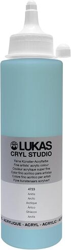 LUKAS CRYL Studio Artists Paint High Pigment Concentration Paint - 250 ml Bottle - Arctic in Kuwait