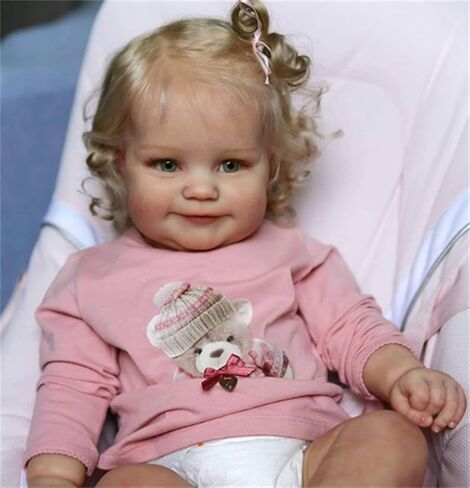 Zero Pam 18 inch Lifelike Twin Reborn Baby Dolls Girl,Cheap Realistic Silicone Newborn Baby Doll Twins with Soft Weighted Cloth Body Full Vinyl Limbs Real Looking Babies Boy Dolls with Accessories in Kuwait