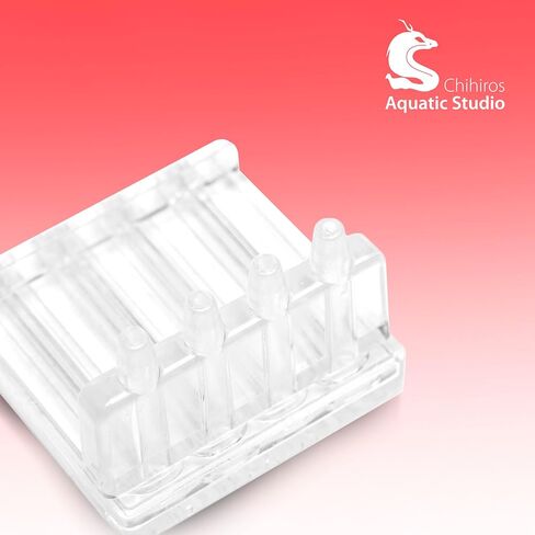 Chihiros Dosing Tube Holder with Tube - Aquarium Tube Holder - Transparent Tube Holder for Aquatic Tanks - Aquarium Soft Tube Holder - Easy to Use Tube Holder for Dosing Pump - Reliable Dosing Pump in Kuwait