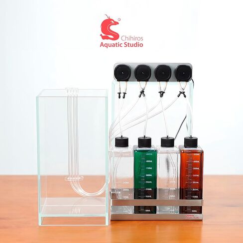 Chihiros Dosing Tube Holder with Tube - Aquarium Tube Holder - Transparent Tube Holder for Aquatic Tanks - Aquarium Soft Tube Holder - Easy to Use Tube Holder for Dosing Pump - Reliable Dosing Pump in Kuwait