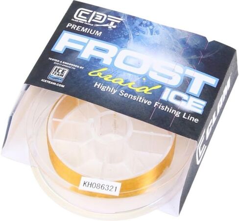 CLAM Pro Tackle 12002 CPT Frost Line Braid - 4lb - 1lb Dia - Hi-Vis Yellow - 50 Yard in Saudi Arabia