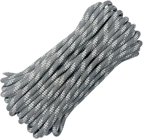 1/4 Inch x 65 Feet (6mm x 20m) Double Braided Polyester Rope - for Aborist Rigging Tree Work, Halyard, Sailing - High Strength Supporting for Camping, Hiking and Utility in Kuwait
