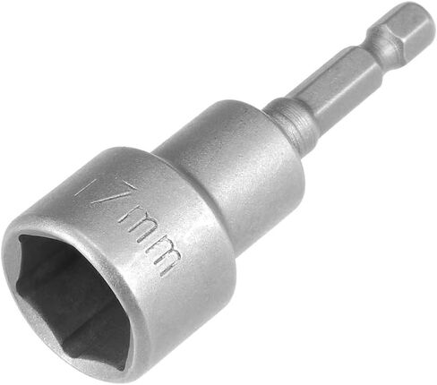 Fixinus Impact Driver Bit 13mm, Magnetic 1/4" Hex Shank Quick-Change Nut Setter Drill Bit Metric Socket, 65mm Length in Saudi Arabia