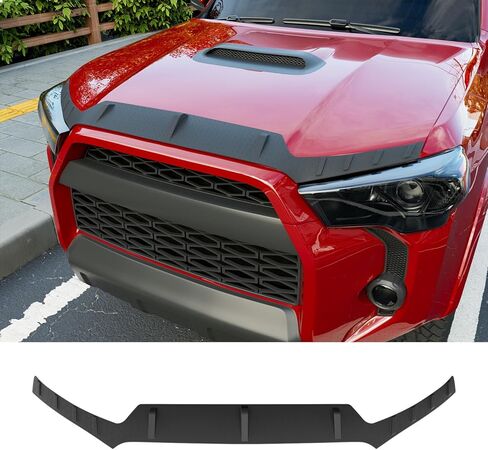 powoq Hood Deflector Compatible with 2020-2025 Jeep Gladiator JT Hood Protector Wrangler JL Shield TPE Deflector Replacement for 2020-2025 Jeep Gladiator JT Accessories in Kuwait