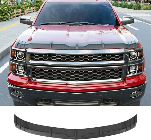 powoq Hood Deflector Compatible with 2020-2025 Jeep Gladiator JT Hood Protector Wrangler JL Shield TPE Deflector Replacement for 2020-2025 Jeep Gladiator JT Accessories in Kuwait