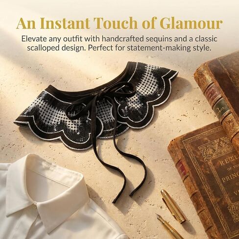 الدانتيل ذوي الياقات المزيفة ملحقات قابلة للفصل للنساء الفساتين والأزياء القديمة in Kuwait