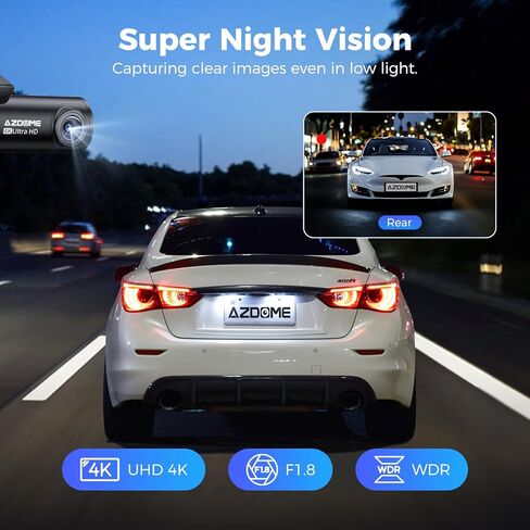 AZDOME 1080P كاميرا داخلية من النوع C واجهة كاميرا المقصورة لـ AZDOME M550 Pro-2CH/3CH Dash Cam in Kuwait