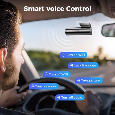 AZDOME 1080P كاميرا داخلية من النوع C واجهة كاميرا المقصورة لـ AZDOME M550 Pro-2CH/3CH Dash Cam in Kuwait