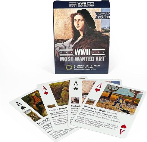 Standard Poker Playing Cards with Cultural Objects & Works of Art Theme Premium 54 Card Full Deck with Jokers, Casino Fun Game Night for Friends and Family Gatherings in Saudi Arabia