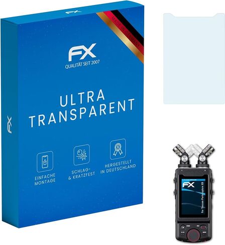 Plastic Glass Protective Film compatible with Tascam Portacapture X8 Glass Protector, 9H Hybrid-Glass FX Screen Protector in Kuwait