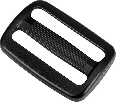 Strapworks Black Plastic Tri-Glide Slide – for Bag Straps, Rifle Slings, Dog Collars – 1.5 Inch, 25 Pack in Kuwait