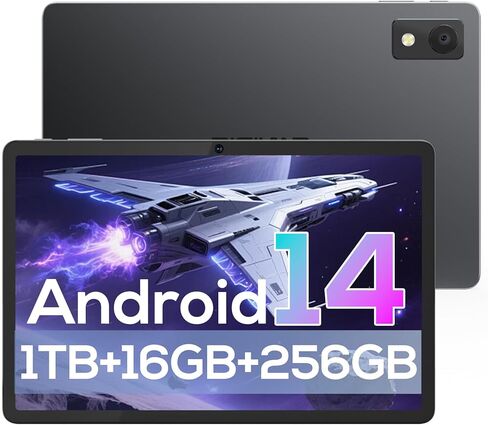 2025 Android 14 Tablet 11 inch Gaming Tablets MediaTek Helio G99 Octa-Core FHD 1920 * 1200 Display Android Tablet 16GB RAM+256GB Storage,Widevine L1 Support,WiFi 6,7500mAh Standby for 30 Days in Saudi Arabia