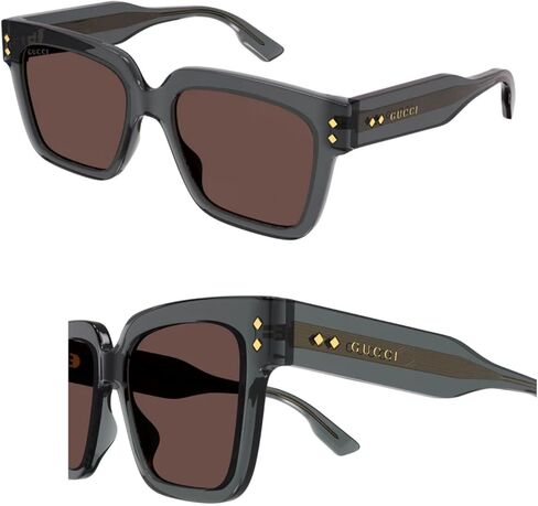 نظارة شمسية Gucci GG1084S: نظارة إطار مربعة أنيقة مع مجموعة متميزة - مثال على الرفاهية والأناقة in Kuwait