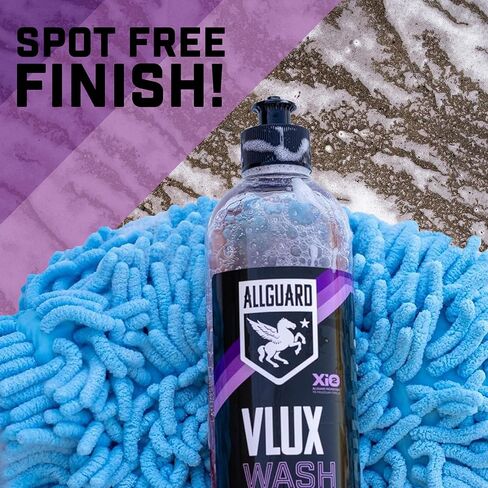 Vlux Wash - Soap Car Wash Standing مع XiO2 ™ Ceramic - Suds الخرق الأوساخ نظيفة بلطف مع صيغة النصف الرقم الهيدروجيني - يعزز حماية الطلاء أو الشمع أو المواد المانعة للتسرب - اللمعان. in Kuwait