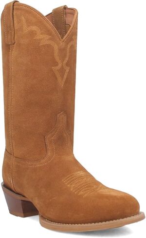 Laredo Mens Larkin Round Toe Casual Boots Mid Calf - Brown in Saudi Arabia
