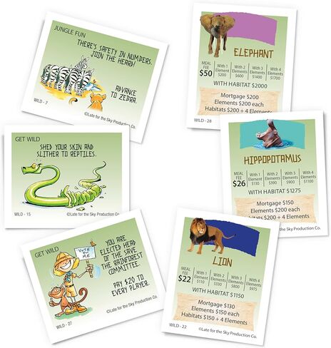 Late for The Sky Wild Animalopoly, Green in Kuwait