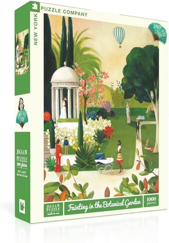 New York Puzzle Company - Janet Hill Splendid Summer Home - 500 Piece Jigsaw Puzzle for Family Game Nights by Janet Hill in Kuwait