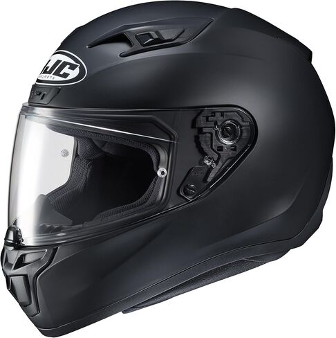 HJC i10 Solid Natural Motorcycle Helmet, DOT Approved (Semi Flat Black, Medium) in Saudi Arabia