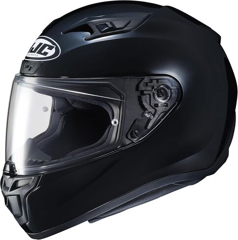 HJC i10 Solid Natural Motorcycle Helmet, DOT Approved (Semi Flat Black, Medium) in Saudi Arabia