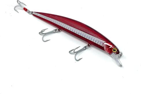 VENSE - Curve Pro Minnow Lure 5" Freshwater/Saltwater Three VMC 3X Hook - DEEP Water Lures in Saudi Arabia