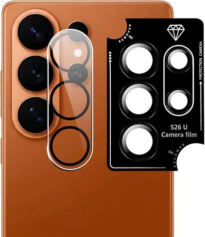 for Samsung Galaxy S24 FE Camera Lens Protector,[Anti-Scratch][Easy to Install],High Definition,Anti Fingerprint,Tempered Glass film For S24 FE only in Kuwait