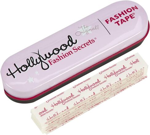 Hollywood Fashion Secrets Fashion Tape Tin, Checklane (Upright) 36 ct Double Sided Apparel Tape in Kuwait