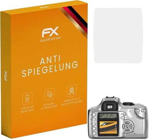 Screen Protection Film compatible with Canon EOS 300D Screen Protector, ultra-clear FX Protective Film (3X) in Saudi Arabia