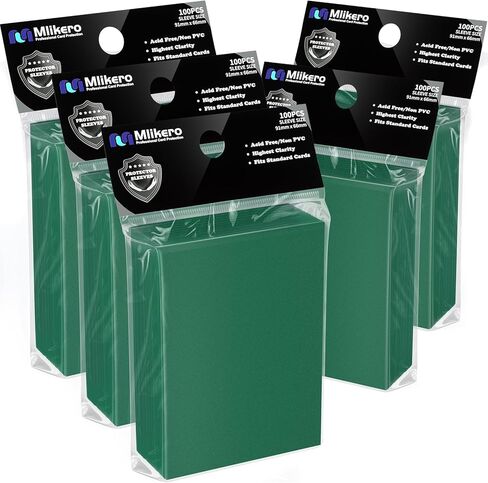 1000 Pack Card Sleeves, 500 Matte Trading Card Sleeve and 500 Inner Sleeves Ideal for Double-Sleeving, Perfect Fit Sleeves Compatible with MTG, TCG, Baseball, Football Cards(5 Colors) in Saudi Arabia