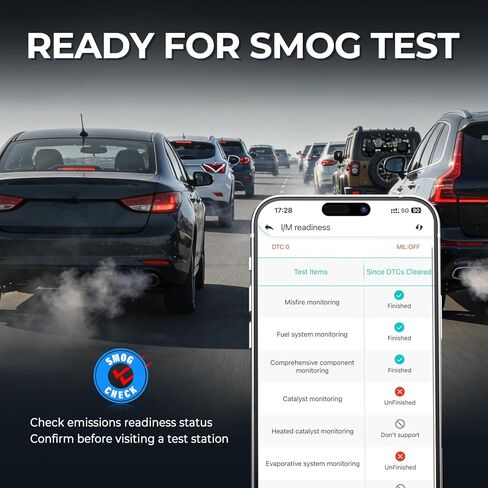 AUTOPHIX 3210 Pro Bluetooth OBD2 Scanner for ABS SRS Transmission Check Engine Code Reader Wireless Car Scan Tool Diagnostic Scanner with Battery Test Support iPhone, iPad, Android for All Vehicles in Kuwait