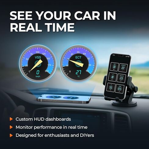 AUTOPHIX 3210 Pro Bluetooth OBD2 Scanner for ABS SRS Transmission Check Engine Code Reader Wireless Car Scan Tool Diagnostic Scanner with Battery Test Support iPhone, iPad, Android for All Vehicles in Kuwait