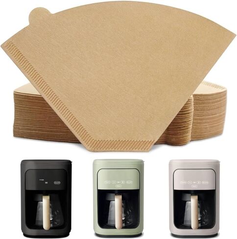 Coffee Filters Paper for Ninja Coffee Maker, 100Pcs Coffee Maker Filter 4 Cone Paper for Ninja 12-Cup Coffee Brewer Ninja Dual Brew Coffee Maker Ninja CM401 Ninja CFN601 Barista System in Kuwait