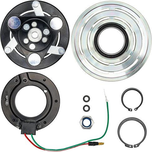 KAC AC Compressor Clutch,AC Compressor Clutch Kit Pulley Coil Assembly Kit Replacement for 1995-2004 Tacoma 2.4L 2.7L, 1994-1996 T100 2.7L Air Conditioning Clutches Parts Replace OEM#78363, CO 21009C in Kuwait