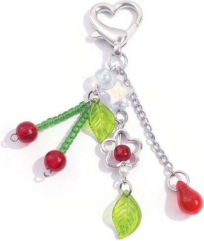 Novelty keychains Aesthetic Y2K Keychain Charms Stylish Keychains Accessories for Women Bag Purse Gifts in Kuwait