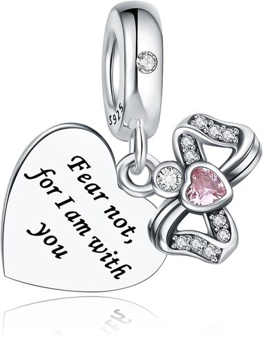 925 Sterling Silver Charms Fit Pandora Charms Bracelet Fit Wife Mother's Day Christmas Birthday Gift in Kuwait