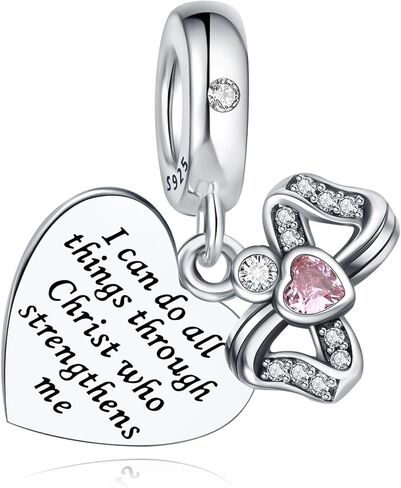 925 Sterling Silver Charms Fit Pandora Charms Bracelet Fit Wife Mother's Day Christmas Birthday Gift in Kuwait