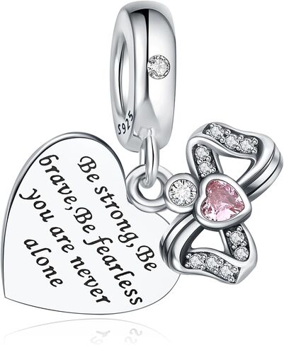 925 Sterling Silver Charms Fit Pandora Charms Bracelet Fit Wife Mother's Day Christmas Birthday Gift in Kuwait
