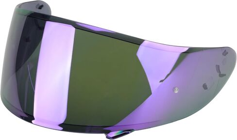 LKV RF-1200 RF 1200 استبدال Visor-CWR-1 Motocycle Helment Protect UV Face Shield متوافق مع RF-1200 CWR-1 X14 Z7 X-spirit (Chrome Purple) in Saudi Arabia