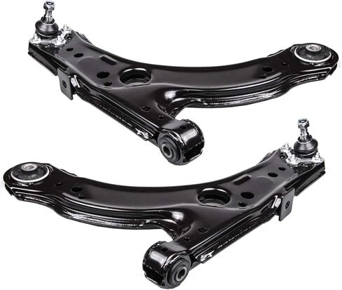 Tucarest 10pc Stempension Kit Fit for 2012-2019 VW Beetle ، 2012-22 Passat ، 2 Arm Urble Control Arm W/Ball Consig + 4 rod inner tie rod + 2 Sway Bar [# 522-837 522-838 K8047 EV800899 ES80666 ES80667] in Kuwait