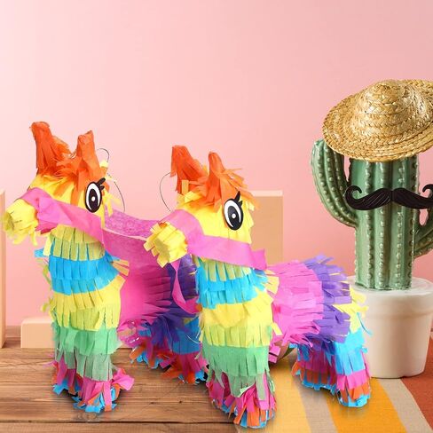 Harrycle 24 Pcs Mini Taco Pinatas for Cinco De Mayo Mexican Pinata Little Fiesta Pinatas Bulk Taco Pinata Mexican Pinata Party Favors for Mexican Carnivals Taco Tuesday Event, 5.9 x 3.9 x 1.6 Inches in Kuwait