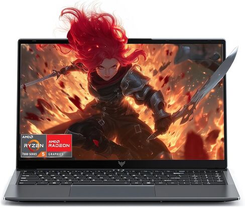 2025 Laptop Computer with Windows 11, Intel N150 Quad-Core Processor 16GB DDR4 RAM 512GB SSD, 15.6" FHD IPS Display, WIFI,5000mAh Battery,USB3.2 Gen1,Portable Laptops for Business Office Student in Saudi Arabia