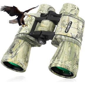 20x50 High Powered Binoculars for Adults, Waterproof Compact Binoculars with Low Light Vision for Bird Watching Hunting Football Games Travel Stargazing Cruise with Carrying Bag in Saudi Arabia