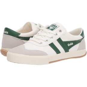 Gola Women's Badminton Sneaker, Off-White/Baltic/Gum, 6.5 in Kuwait