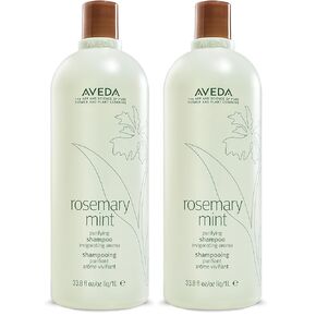 Aveda Rosemary Mint Purifying Shampoo | Clarifying Shampoo | Adds Shine | for Normal to Oily Hair, Fine to Medium Hair Types | 97% Naturally Derived* in Kuwait